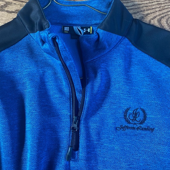 Blue men’s Under Armour pullover. Size medium. - Picture 2 of 3
